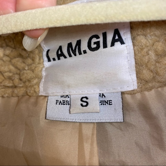 I.AM.GIA Pixie Teddy Coat Size S - Picture 2 of 11